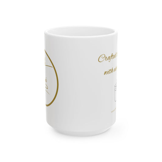 Ceramic Mug - "Crafted to Captivate" - 11oz & 15oz