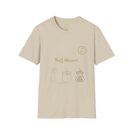 Unisex Softstyle T-Shirt - "Sniff Happens"