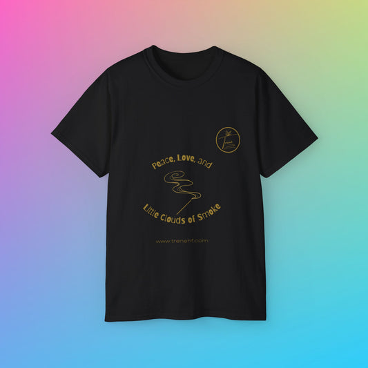 Unisex Ultra Cotton Tee - "Peace and Love"