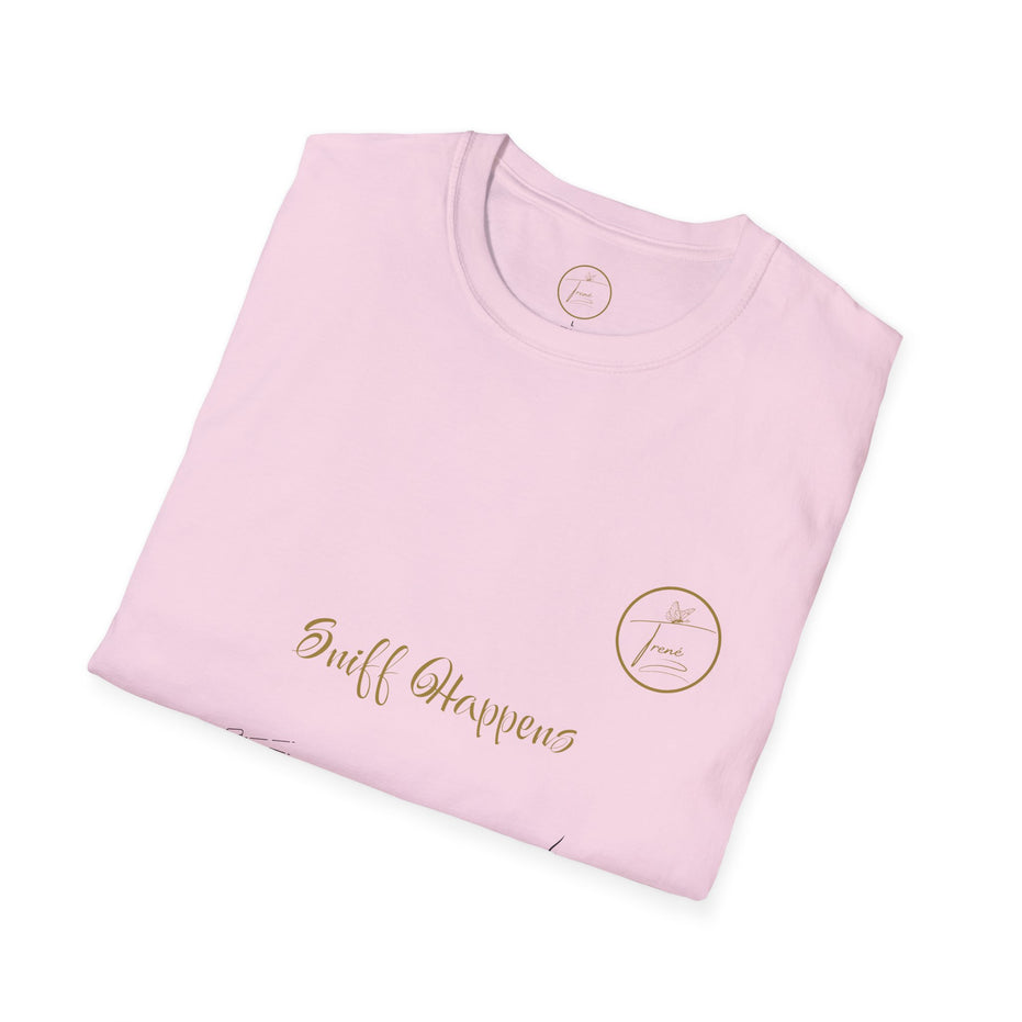 Unisex Softstyle T-Shirt - "Sniff Happens"