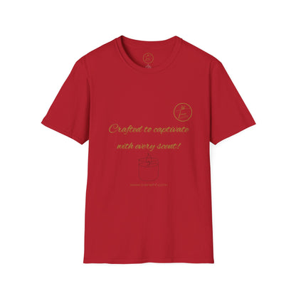 Unisex Softstyle T-Shirt - "Crafted to Captivate"