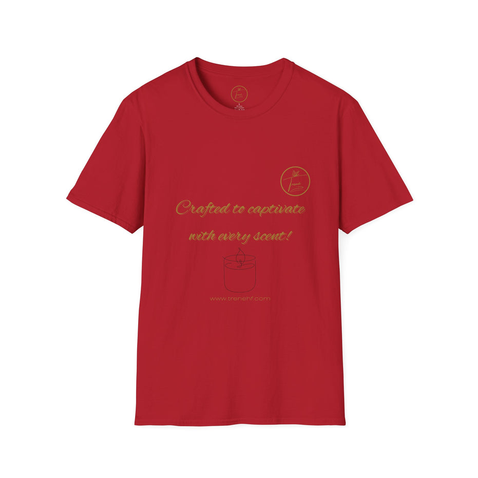 Unisex Softstyle T-Shirt - "Crafted to Captivate"