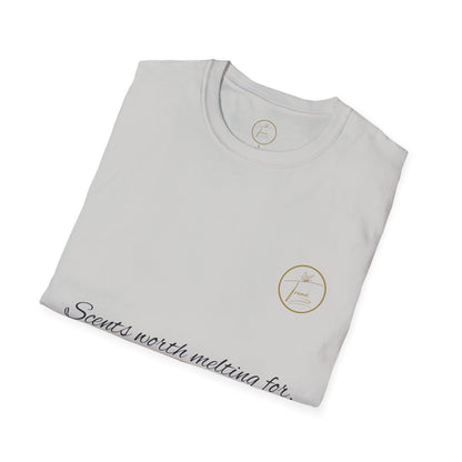 Unisex Softstyle T-Shirt - "Scents Worth Melting For"