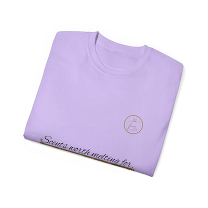 Unisex Ultra Cotton Tee - "Scents Worth Melting For"