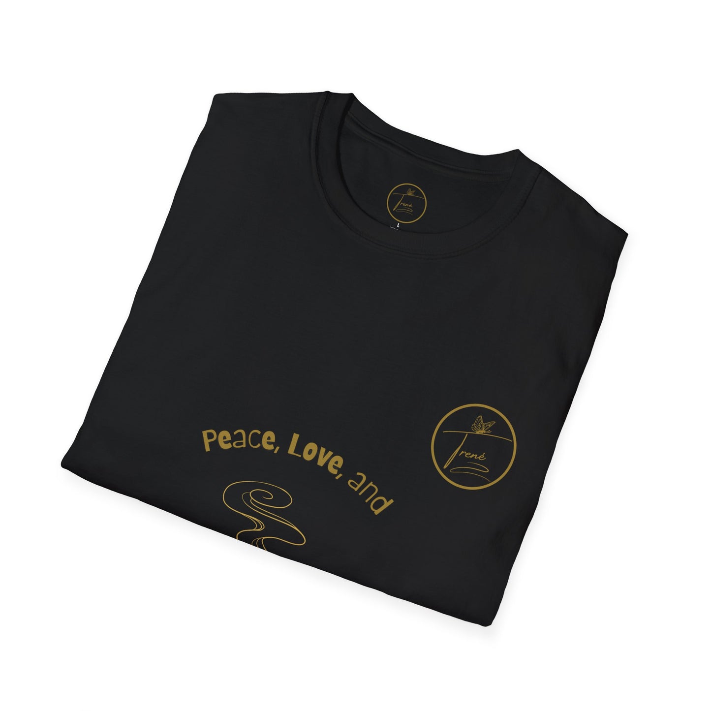 Unisex Softstyle T-Shirt - "Peace and Love"