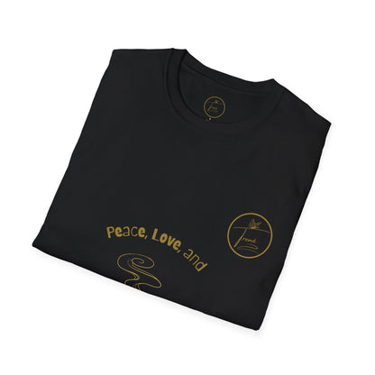 Unisex Softstyle T-Shirt - "Peace and Love"