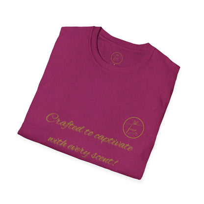 Unisex Softstyle T-Shirt - "Crafted to Captivate"