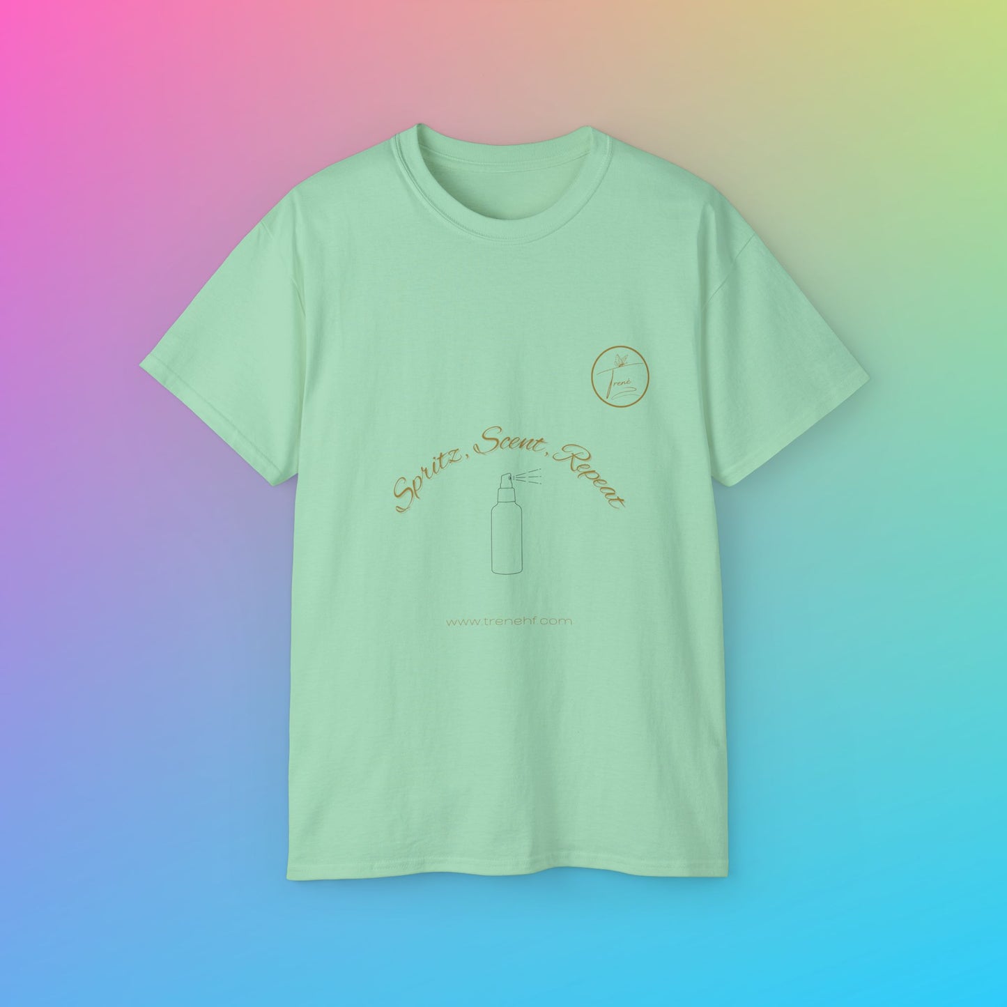 Unisex Ultra Cotton Tee - "Spritz, Scent, Repeat"