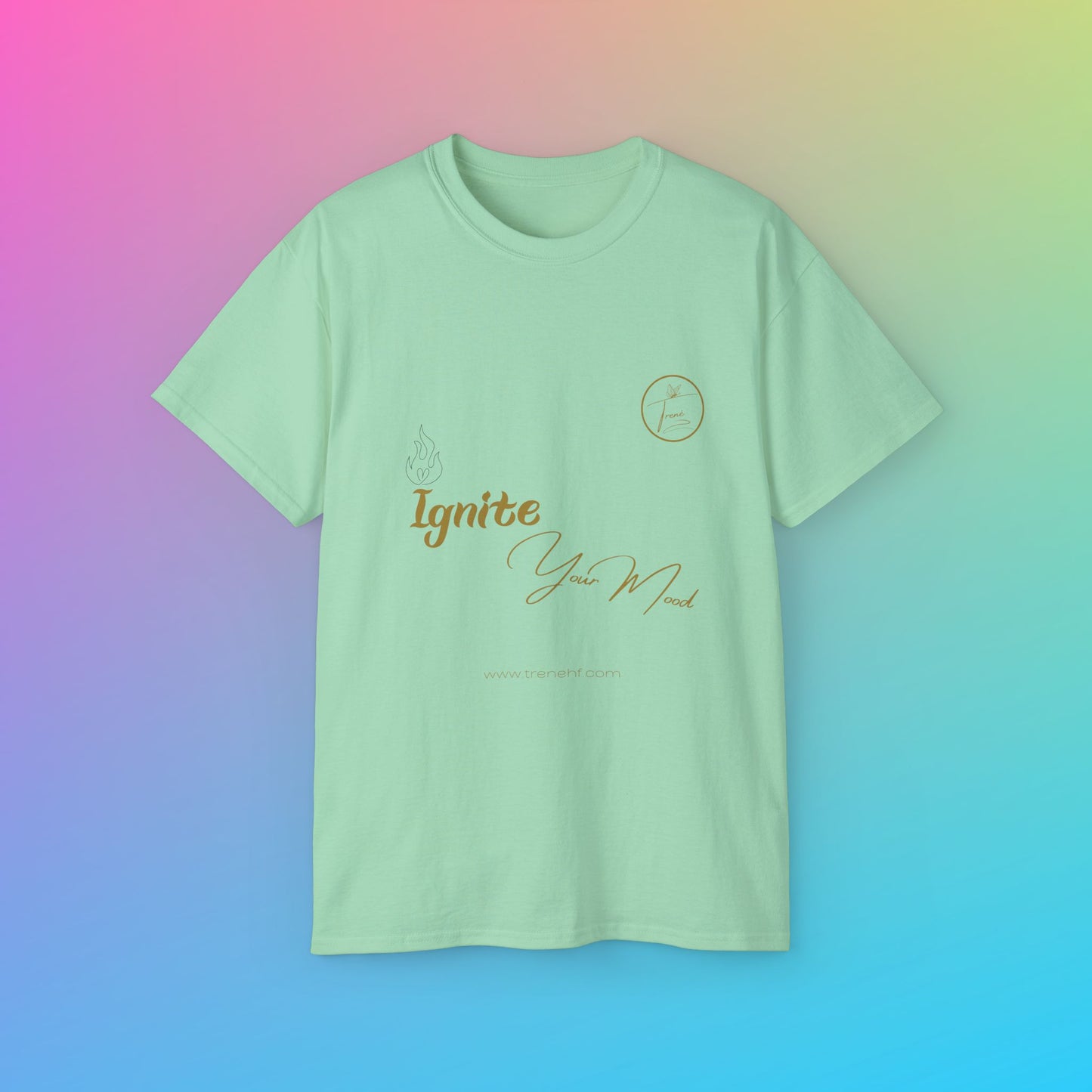 Unisex Ultra Cotton Tee - "Ignite Your Mood"