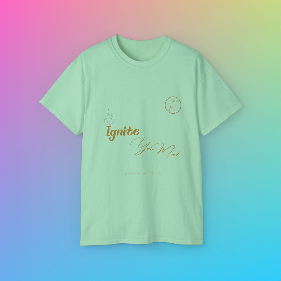 Unisex Ultra Cotton Tee - "Ignite Your Mood"