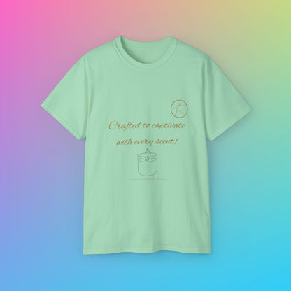 Unisex Ultra Cotton Tee - "Crafted to Captivate" Shirt