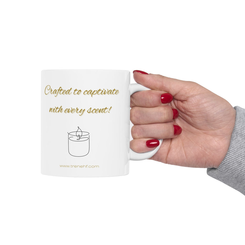 Ceramic Mug - "Crafted to Captivate" - 11oz & 15oz