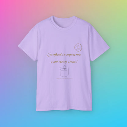 Unisex Ultra Cotton Tee - "Crafted to Captivate" Shirt