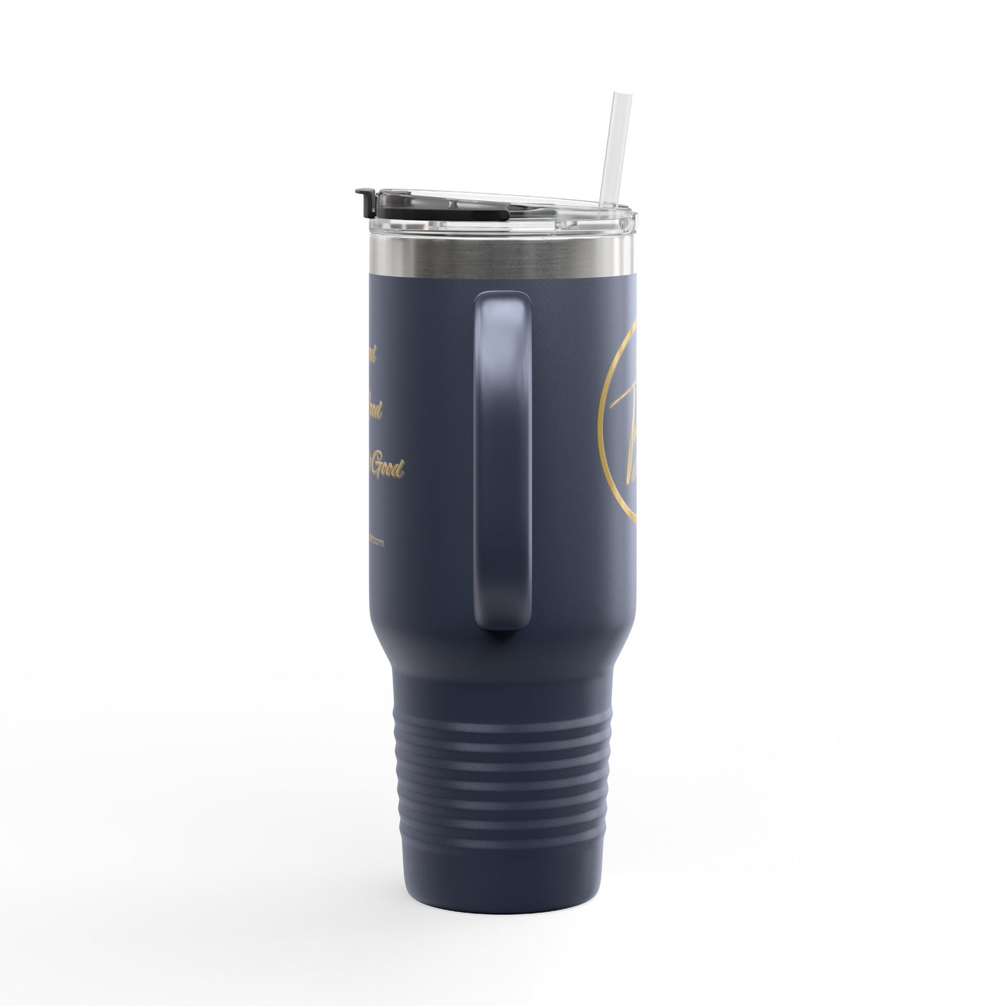 40oz Insulated Travel Mug - "Smell Good, Feel Good"