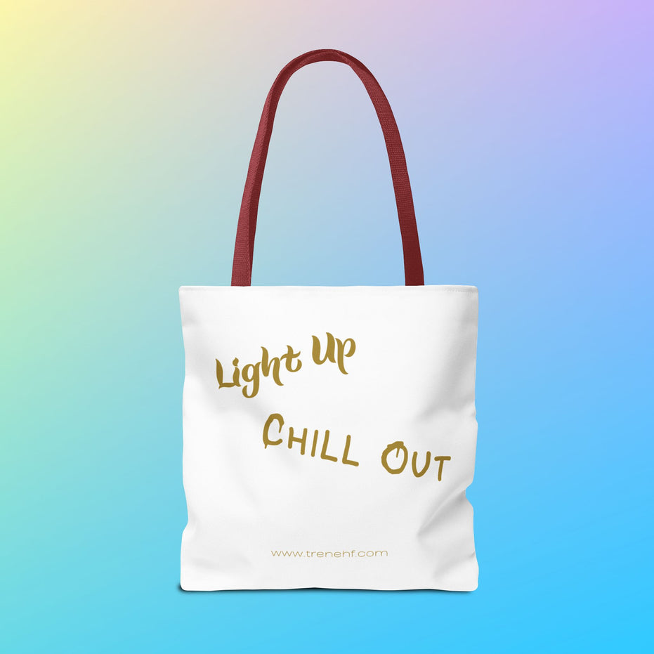 Tote Bag - "Light Up, Chill Out"