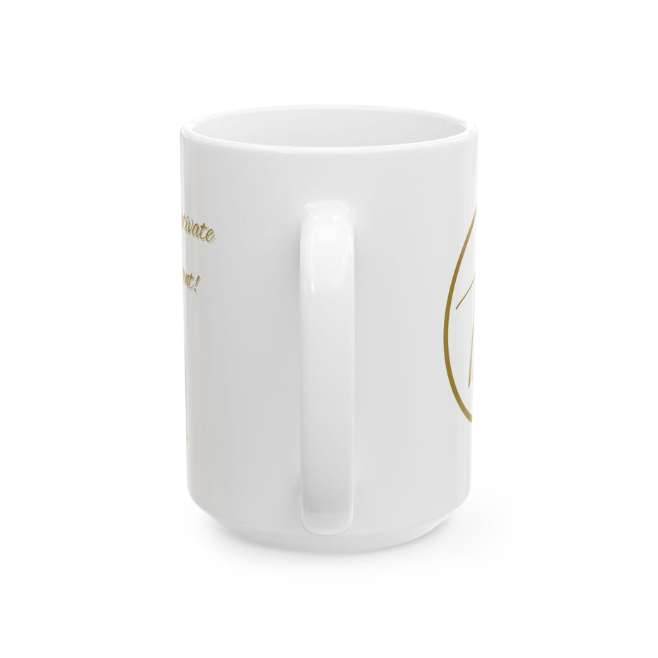 Ceramic Mug - "Crafted to Captivate" - 11oz & 15oz