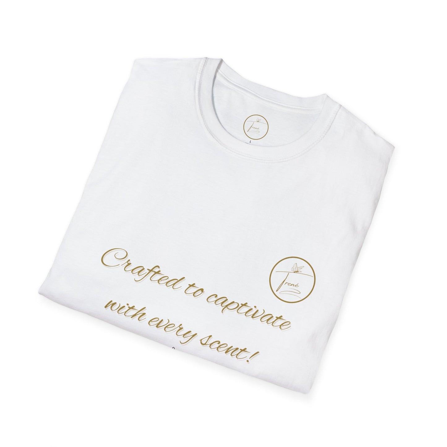 Unisex Softstyle T-Shirt - "Crafted to Captivate"