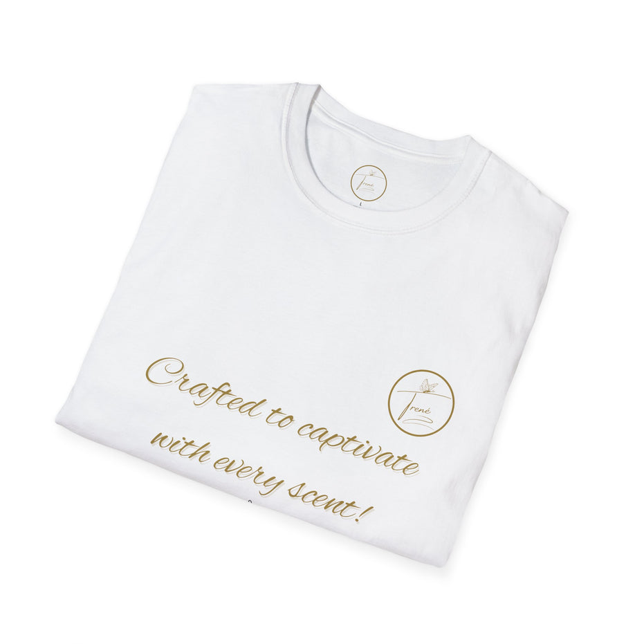 Unisex Softstyle T-Shirt - "Crafted to Captivate"