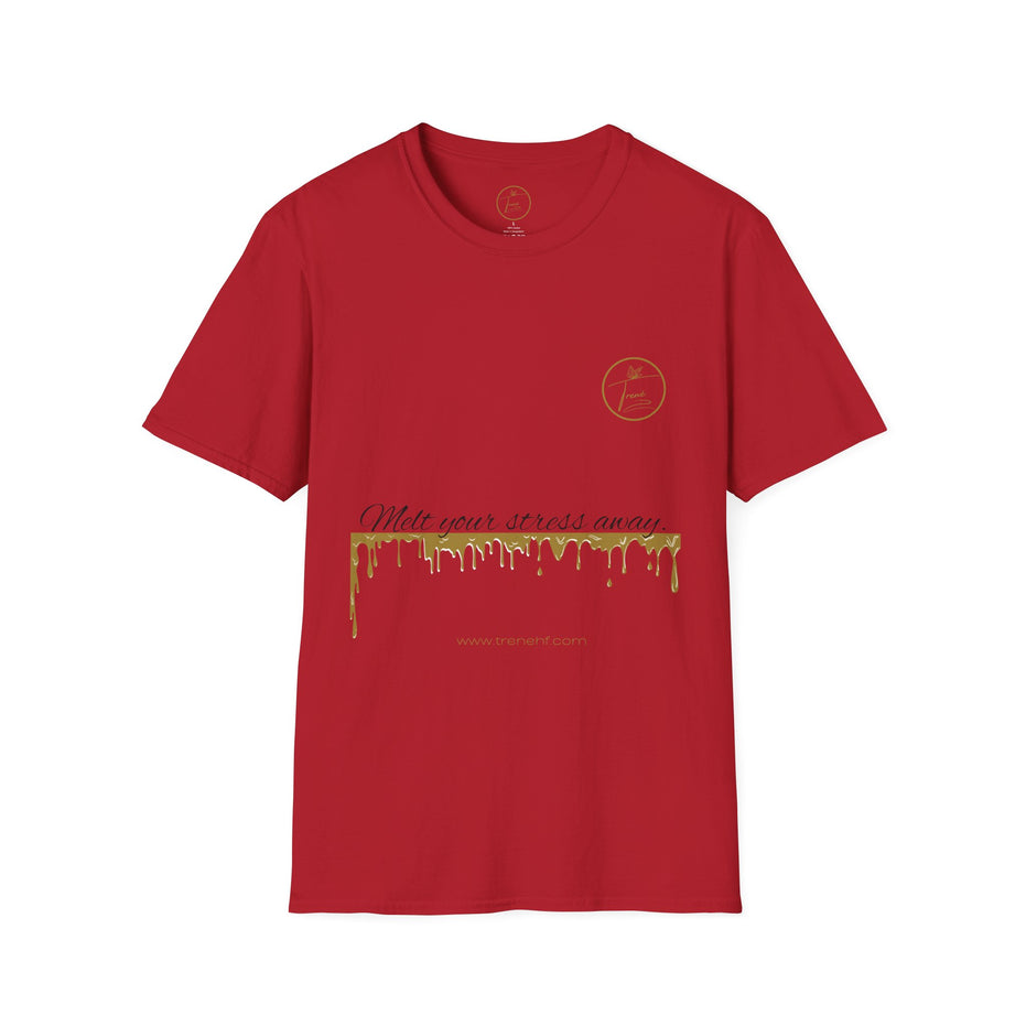 Unisex Softstyle T-Shirt - "Melt Your Stress Away"