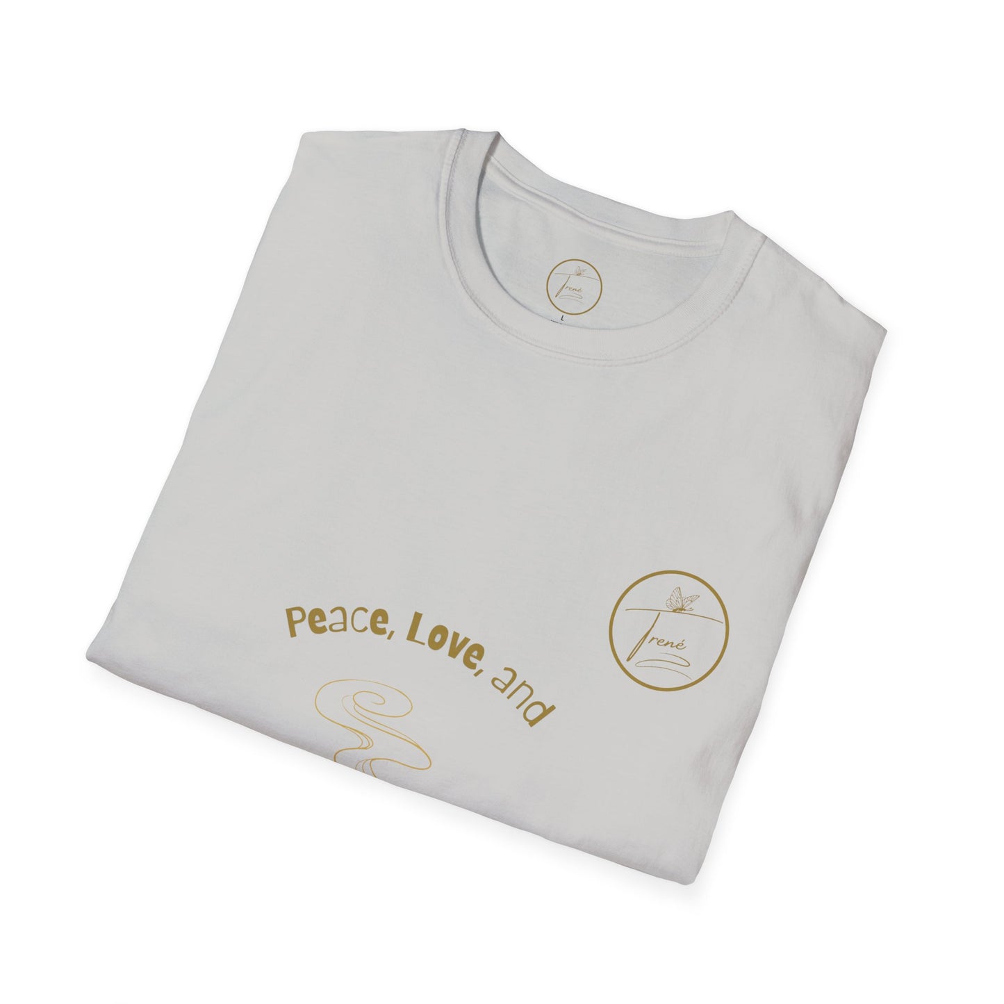 Unisex Softstyle T-Shirt - "Peace and Love"