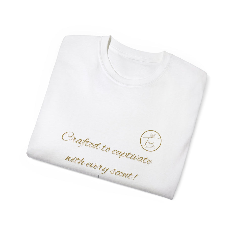 Unisex Ultra Cotton Tee - "Crafted to Captivate" Shirt