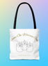 Tote Bag - "Flame On, Worries Gone"