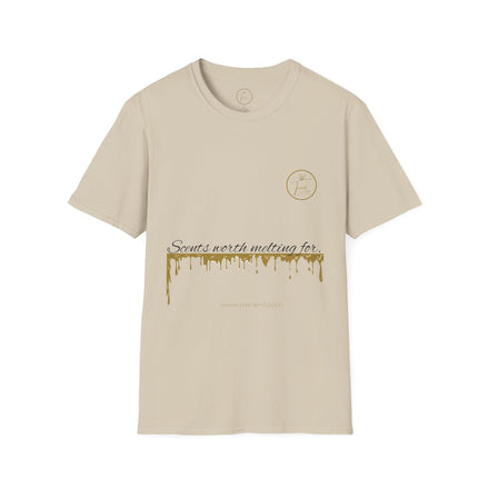 Unisex Softstyle T-Shirt - "Scents Worth Melting For"