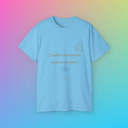 Unisex Ultra Cotton Tee - "Crafted to Captivate" Shirt