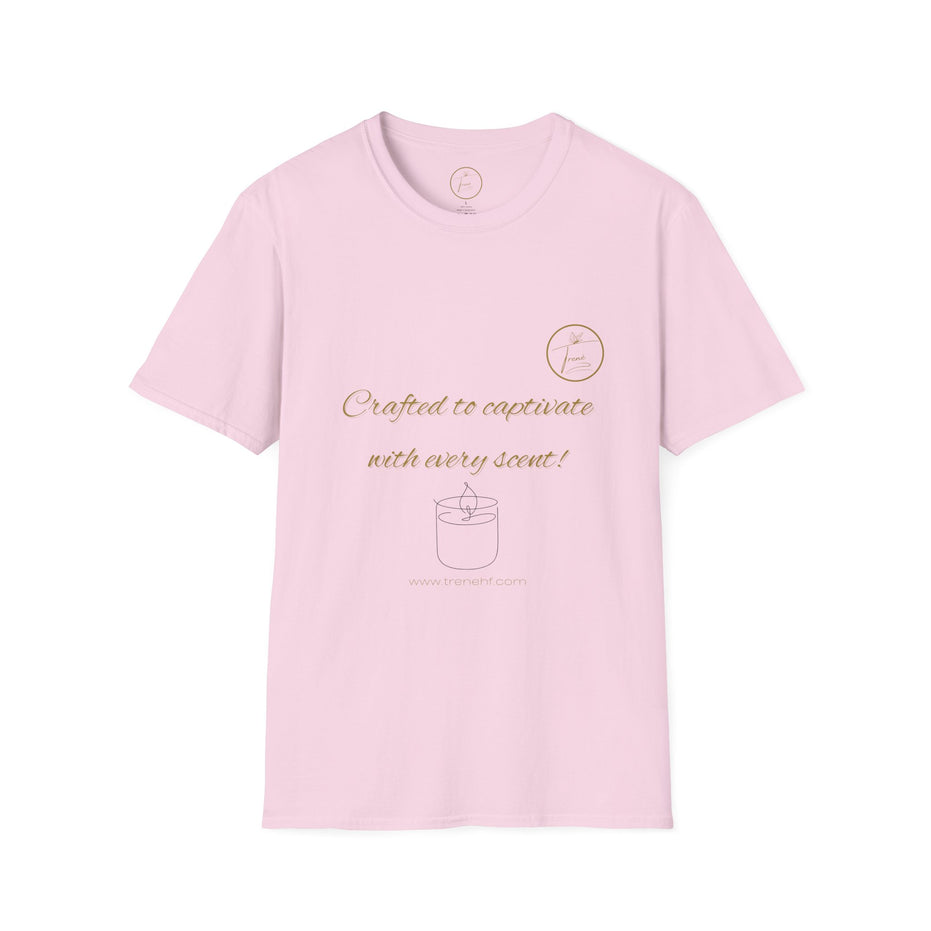 Unisex Softstyle T-Shirt - "Crafted to Captivate"