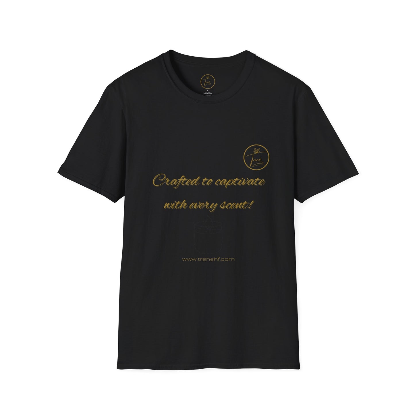 Unisex Softstyle T-Shirt - "Crafted to Captivate"