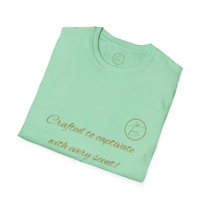 Unisex Softstyle T-Shirt - "Crafted to Captivate"
