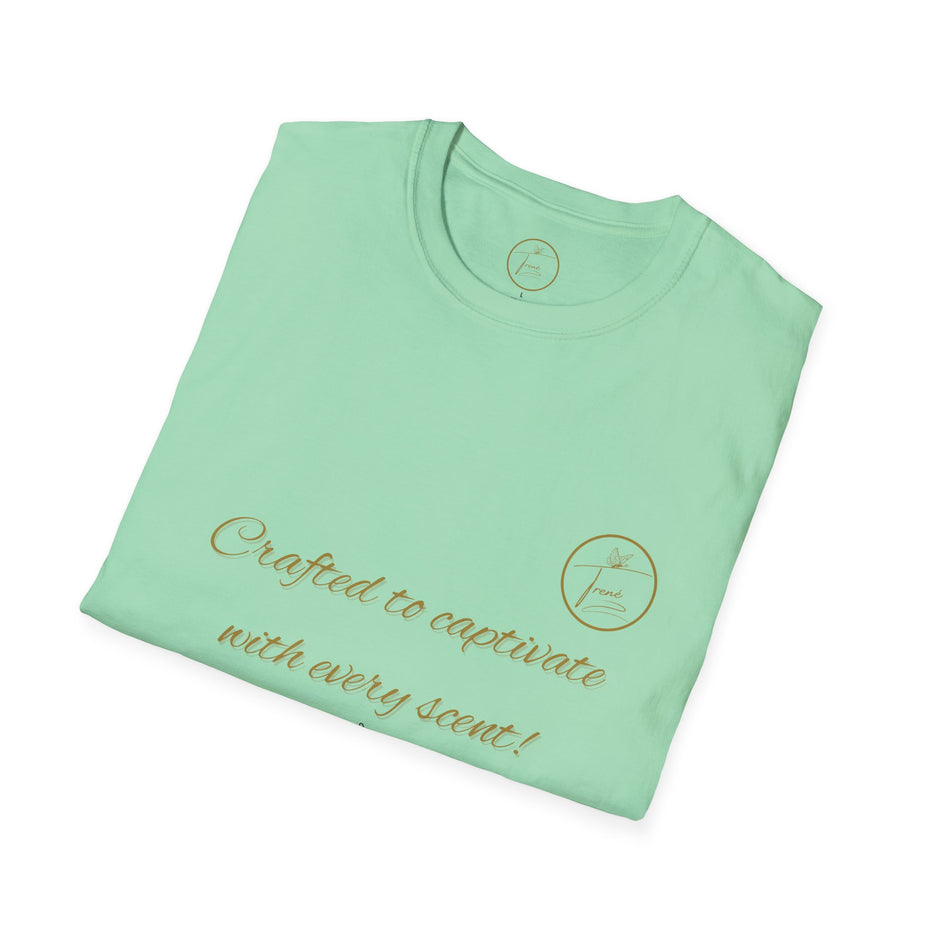 Unisex Softstyle T-Shirt - "Crafted to Captivate"