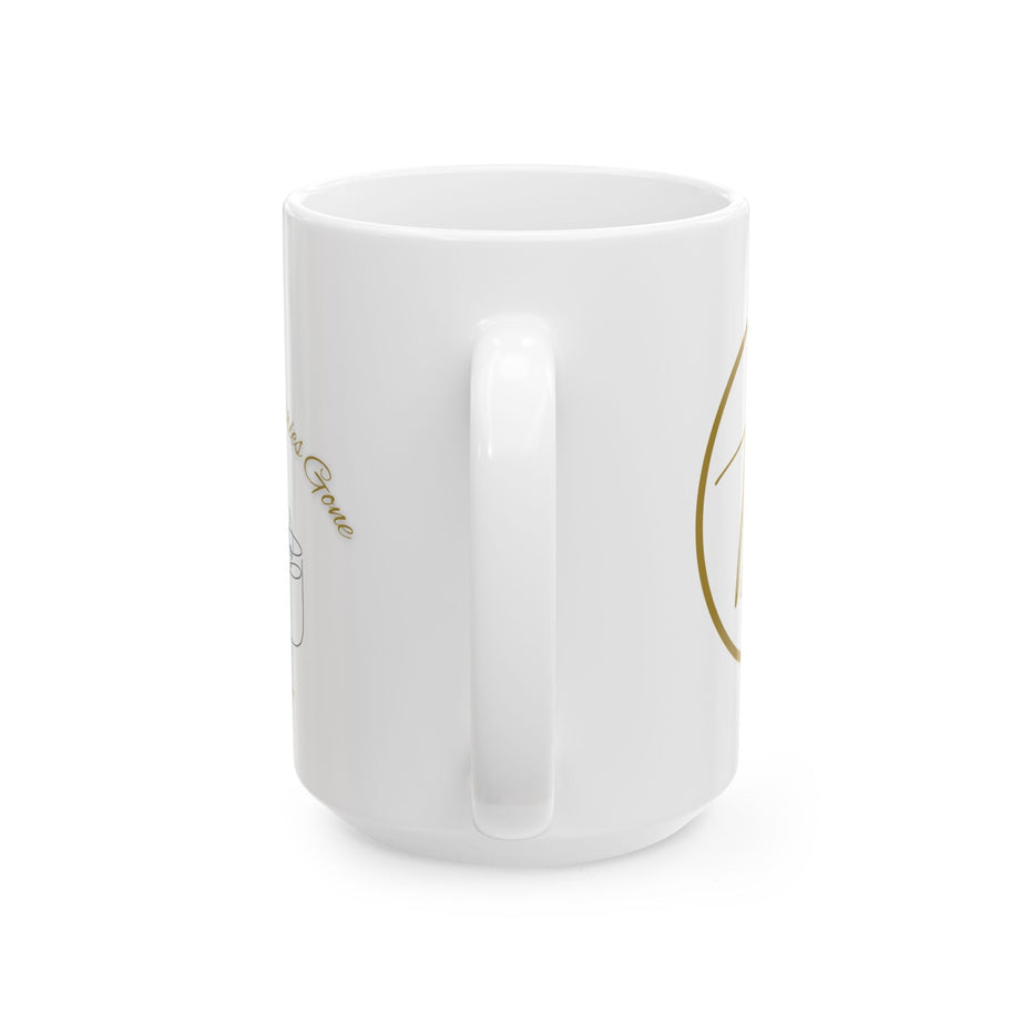 Ceramic Mug - "Flame On, Worries Gone" - 11oz & 15oz