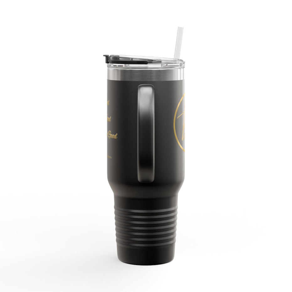 40oz Insulated Travel Mug - "Smell Good, Feel Good"
