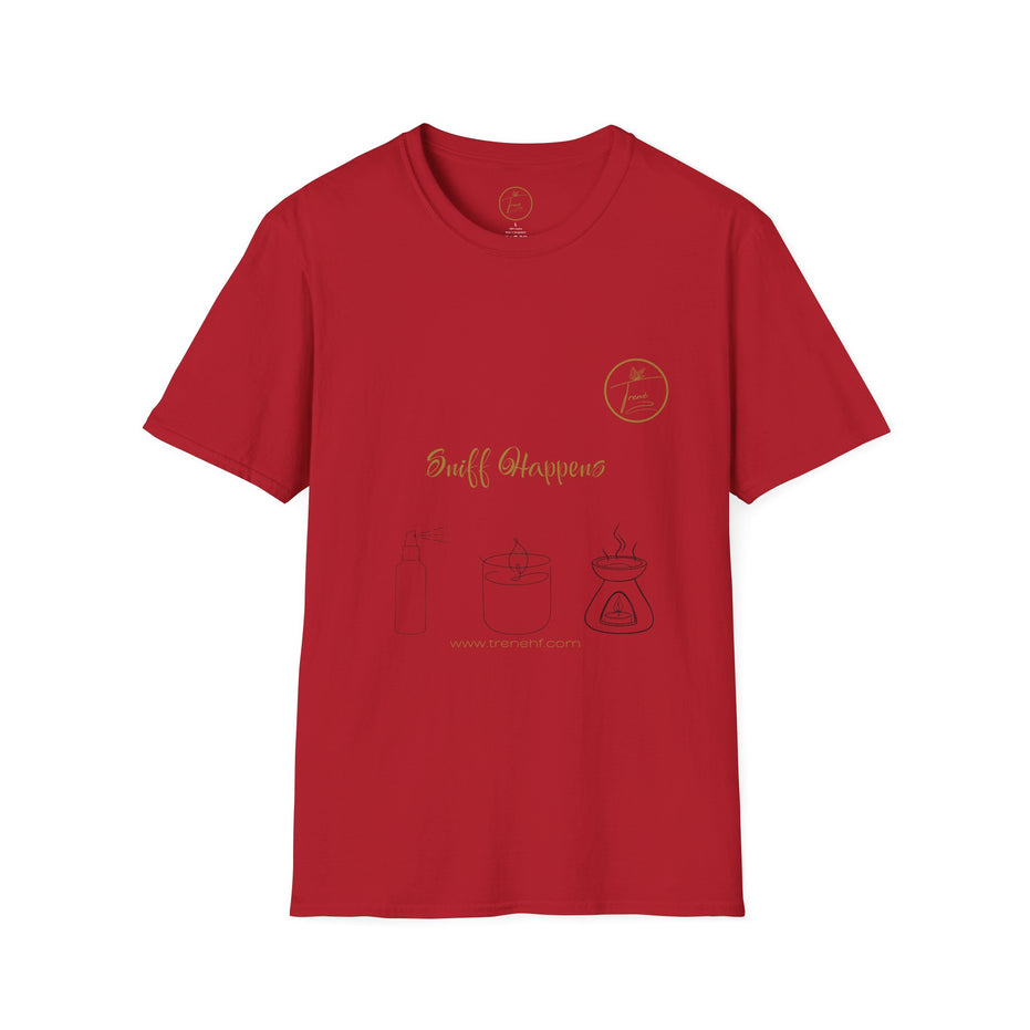 Unisex Softstyle T-Shirt - "Sniff Happens"