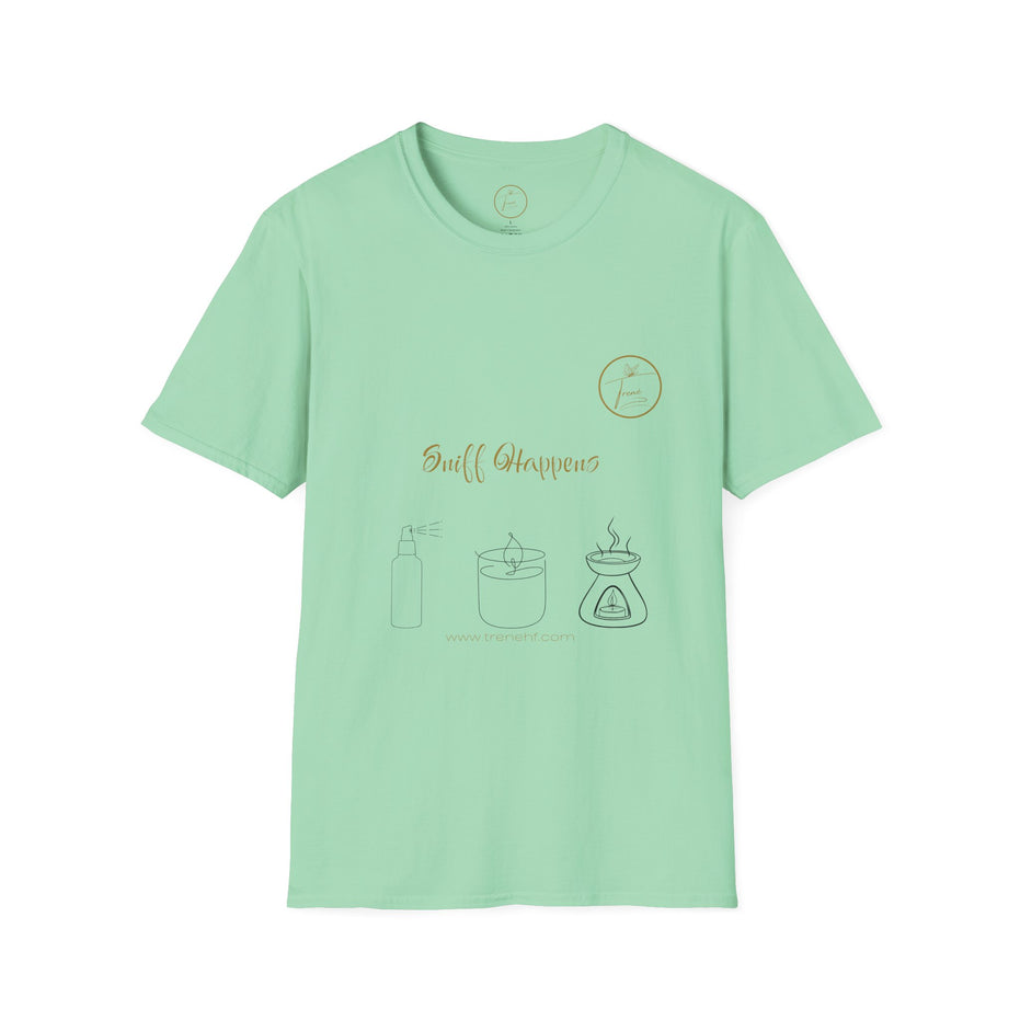 Unisex Softstyle T-Shirt - "Sniff Happens"