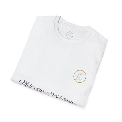 Unisex Softstyle T-Shirt - "Melt Your Stress Away"