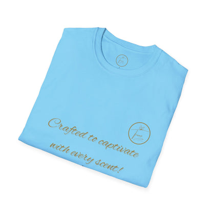 Unisex Softstyle T-Shirt - "Crafted to Captivate"