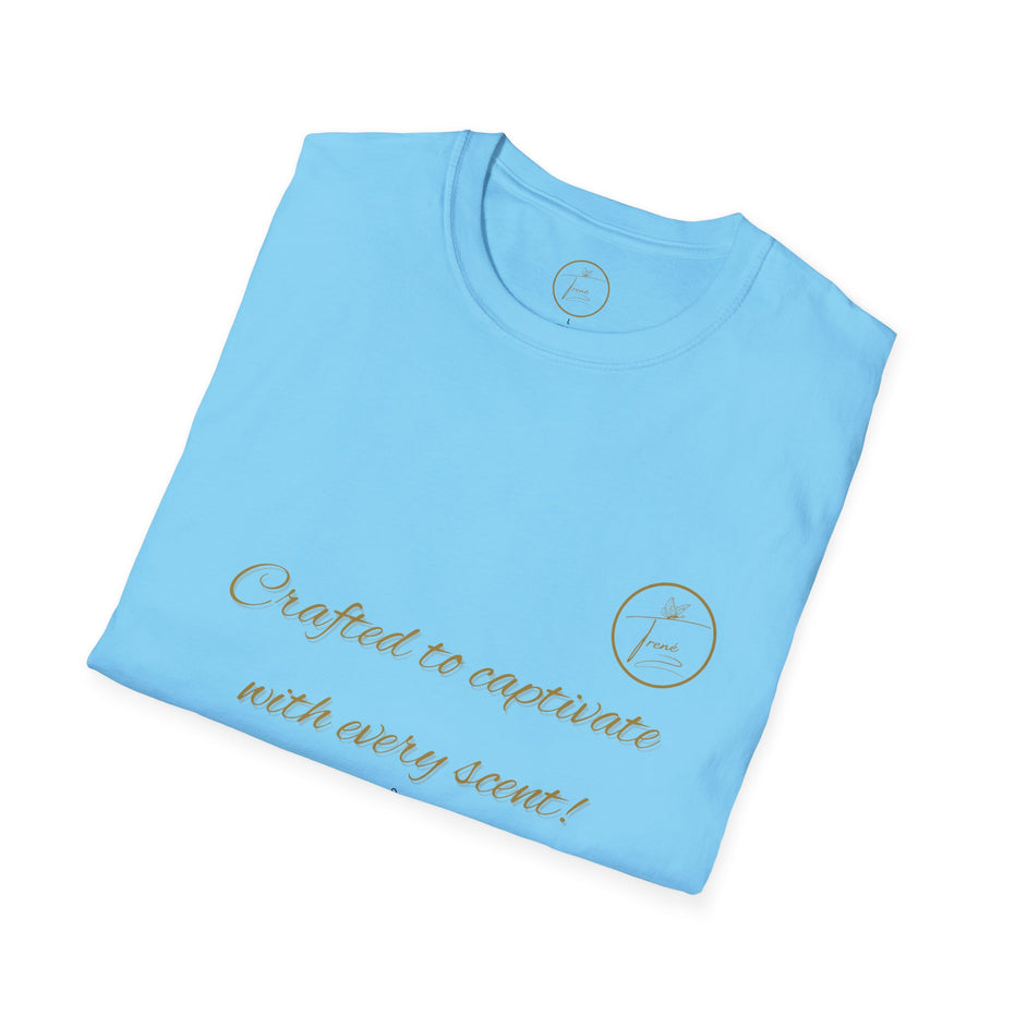 Unisex Softstyle T-Shirt - "Crafted to Captivate"