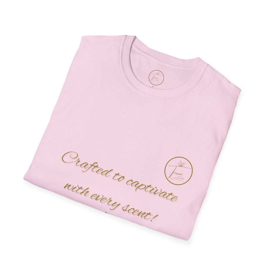 Unisex Softstyle T-Shirt - "Crafted to Captivate"