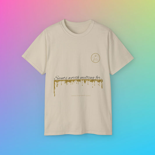 Unisex Ultra Cotton Tee - "Scents Worth Melting For"
