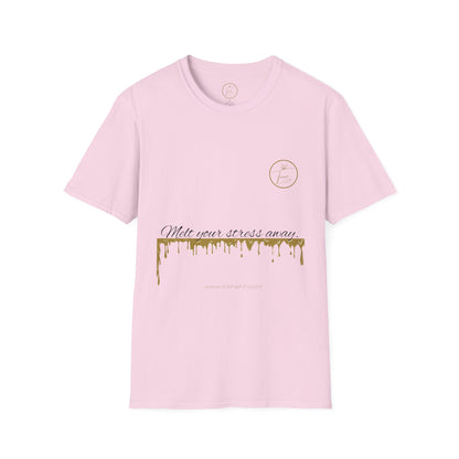 Unisex Softstyle T-Shirt - "Melt Your Stress Away"
