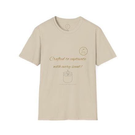 Unisex Softstyle T-Shirt - "Crafted to Captivate"