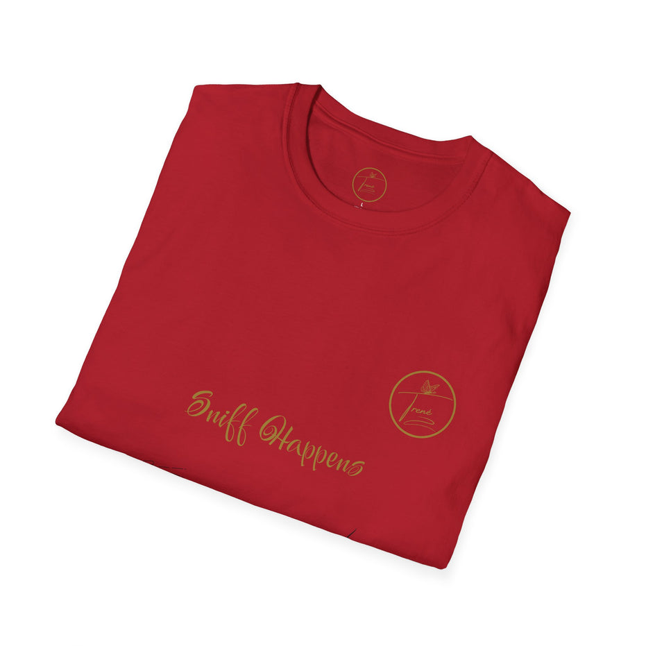 Unisex Softstyle T-Shirt - "Sniff Happens"