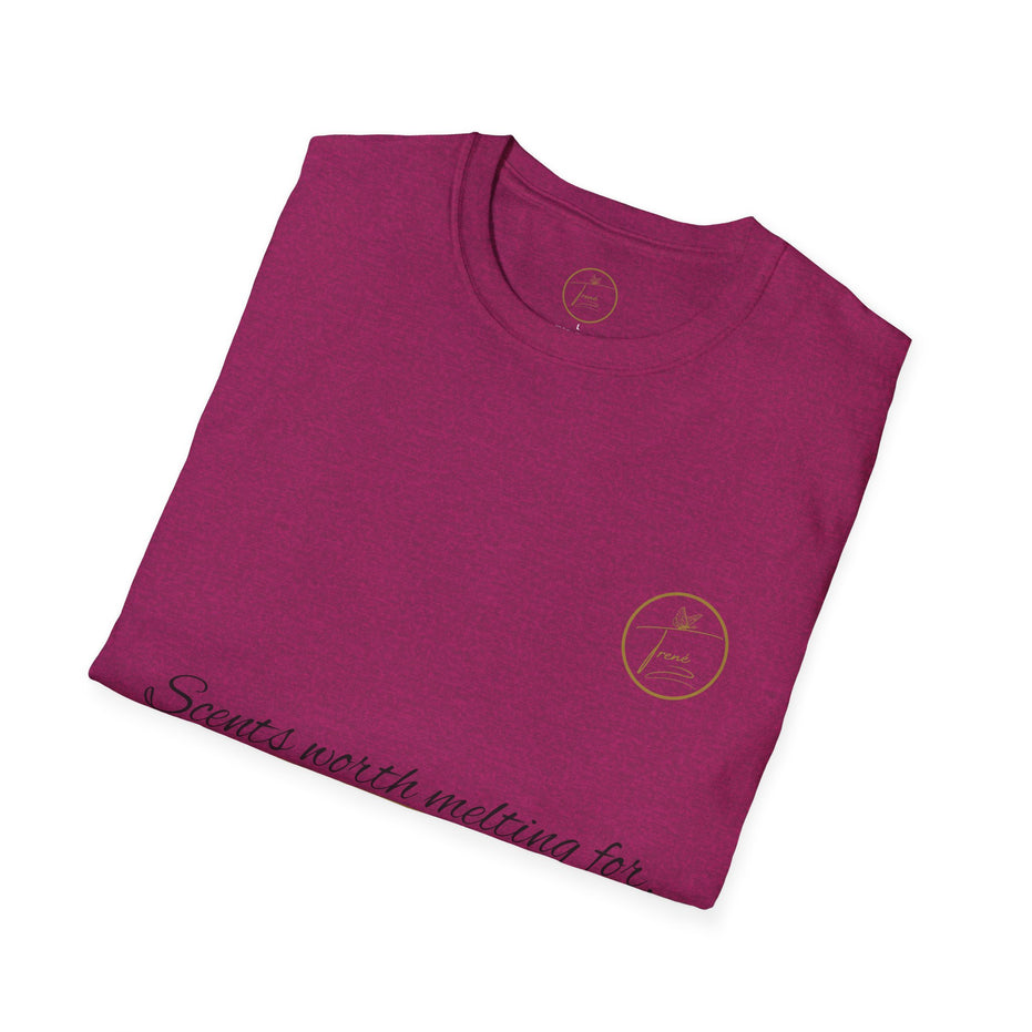 Unisex Softstyle T-Shirt - "Scents Worth Melting For"