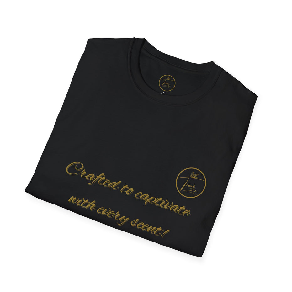 Unisex Softstyle T-Shirt - "Crafted to Captivate"