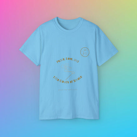 Unisex Ultra Cotton Tee - "Peace and Love"
