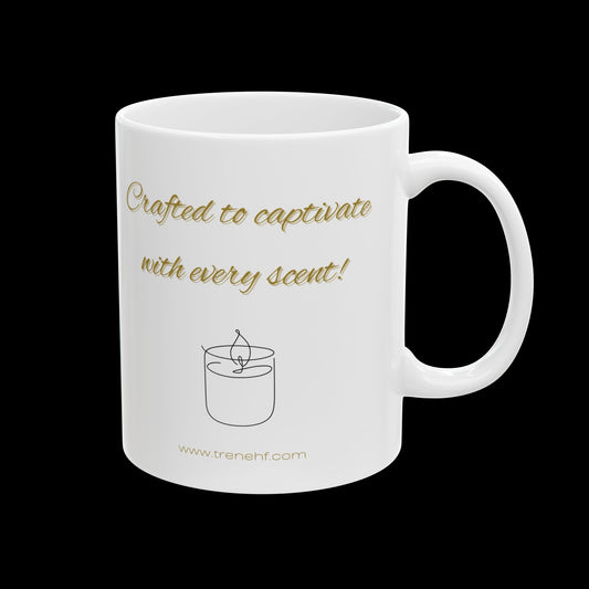 Ceramic Mug - "Crafted to Captivate" - 11oz & 15oz