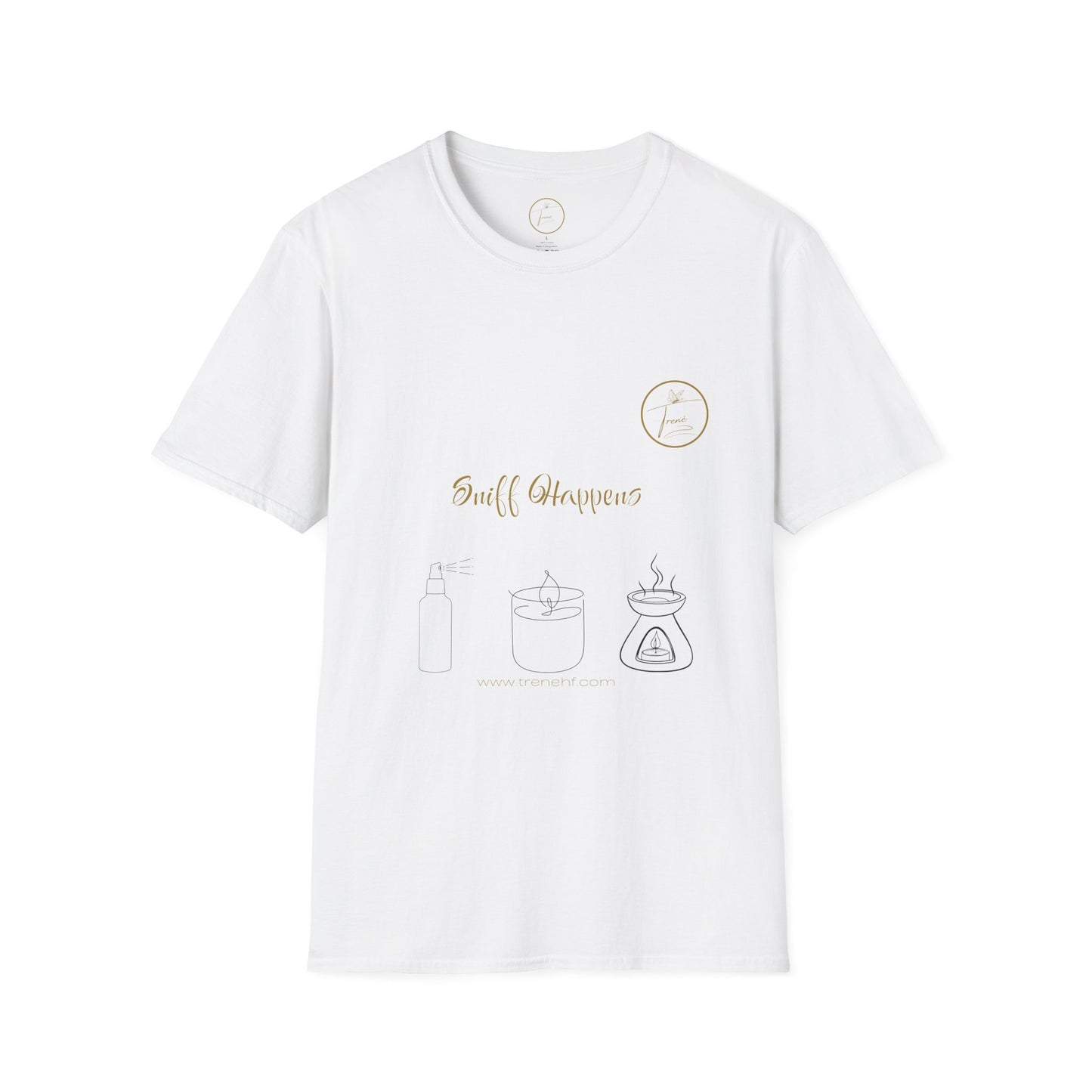 Unisex Softstyle T-Shirt - "Sniff Happens"