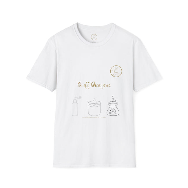 Unisex Softstyle T-Shirt - "Sniff Happens"